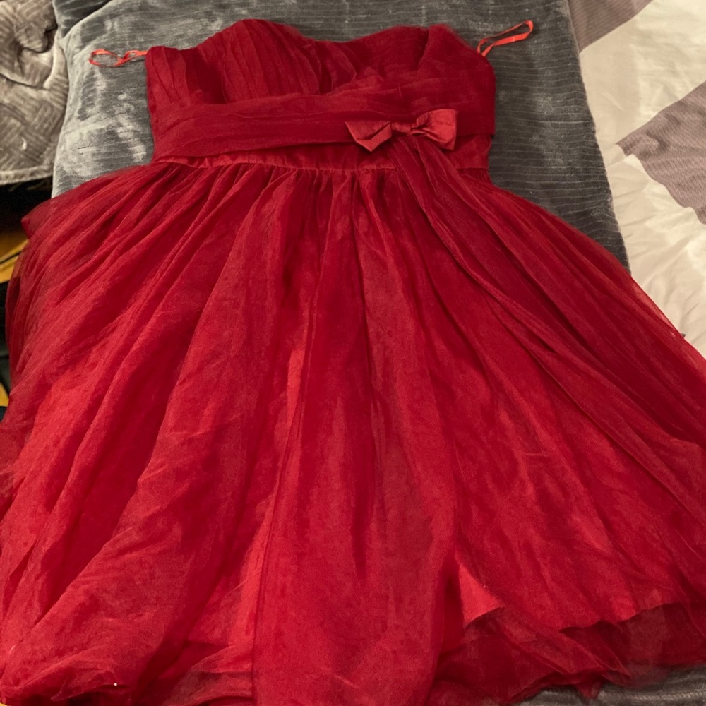 Red dress
